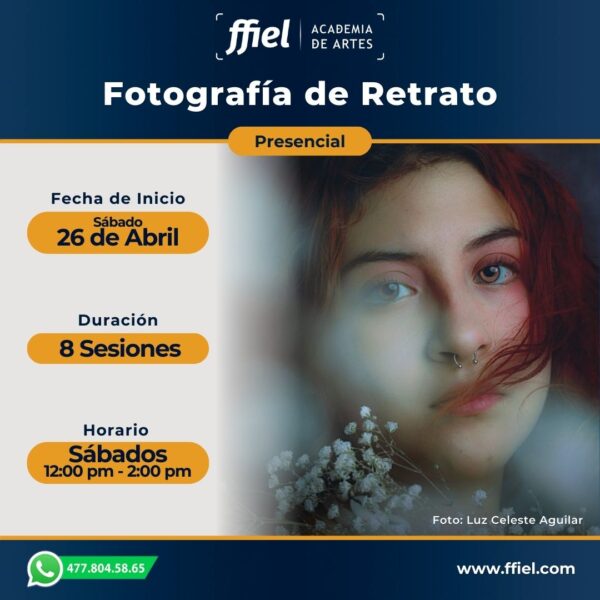 Curso Fotografía de Retrato