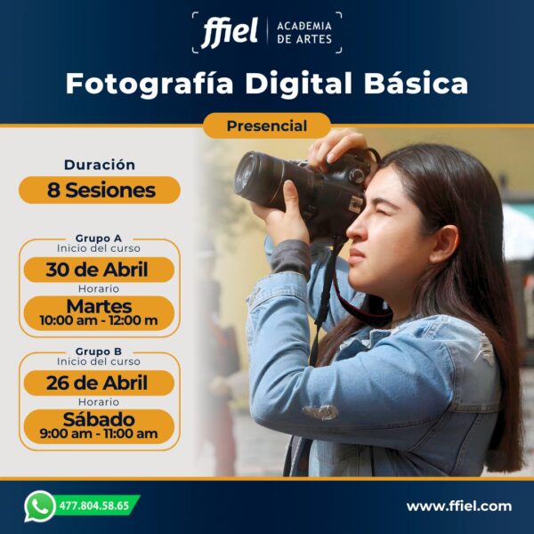 Curso Fotografía Digital Básica