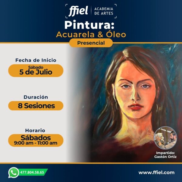 Curso de Pintura: Óleo & Acuarela