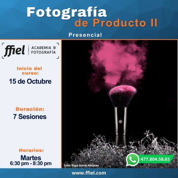 Curso Fotografía de Producto II