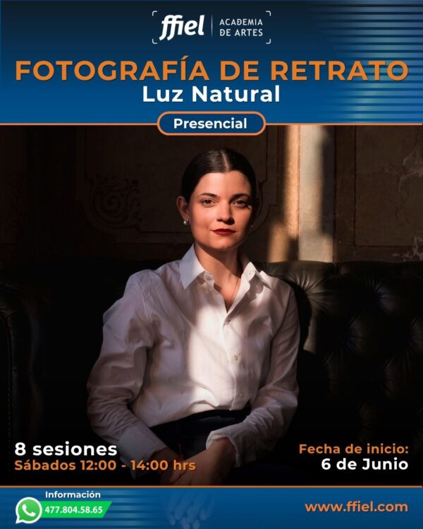 Curso Fotografía de Retrato (Luz Natural)